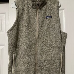 Patagonia Fleece Vest in Gray